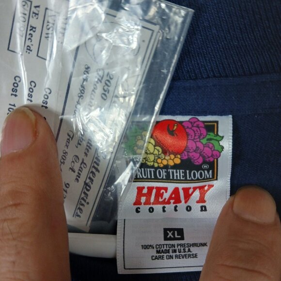 90s Vintage Yellowstone Moose All Over Print T-Shirt XL NEW - Picture 6 of 8